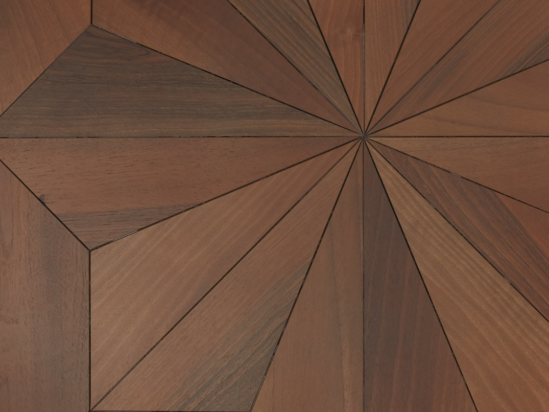  Модульный Паркет Орех европейский модульный паркет Звезда (Bassano Parquet 