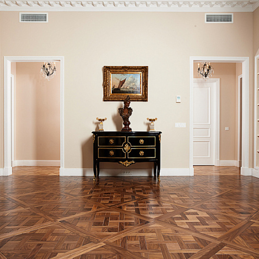 Модульный Паркет Орех американский Модуль Версаль (HM Flooring